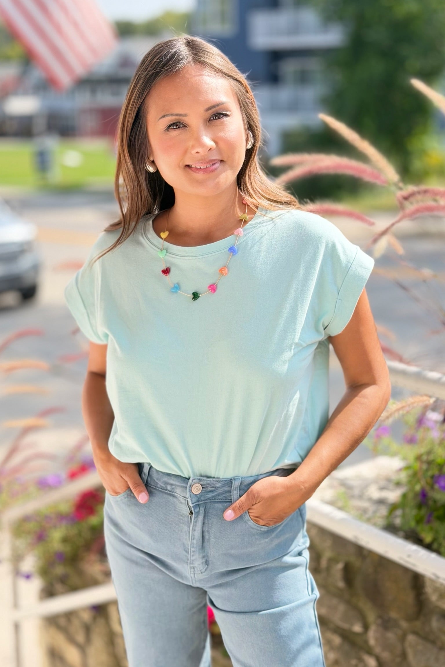 Round Neck Tee - Sea Angel