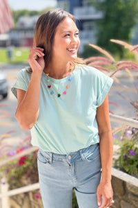 Round Neck Tee - Sea Angel