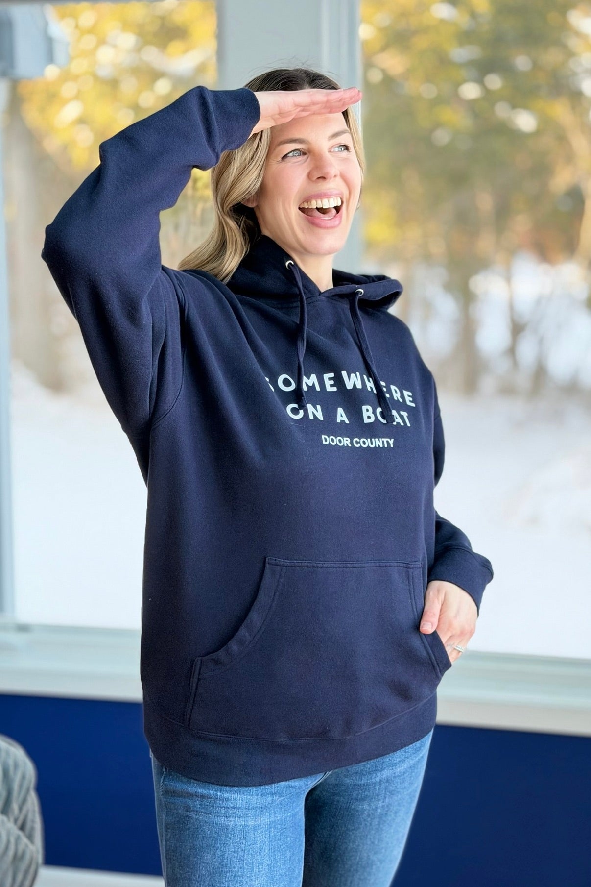 Somewhere On A Boat Sweatshirt