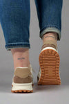 Two Tone Sneaker - Brown