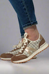 Two Tone Sneaker - Brown