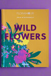 Large hardcover book titled "Wild Flowers".