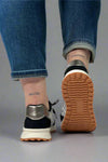 Two Tone Sneaker - Black