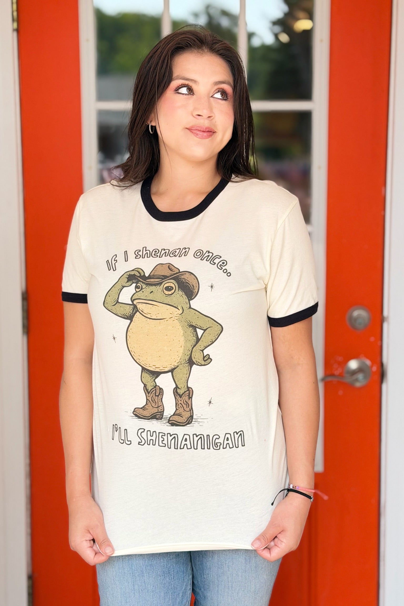 If I Shenan It Once, I'll Shenanigan - Ringer Tee