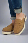 Shareen Loafer Mule - Almond