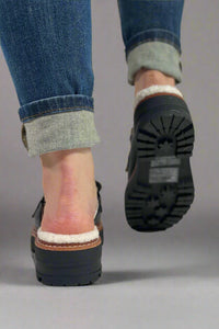 Shareen Loafer Mule - Black
