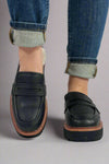 Shareen Loafer Mule - Black
