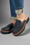 Shareen Loafer Mule - Black