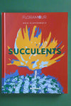 Large hardcover book titled "Succulents".