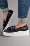Erina Loafer Sneaker - Black