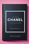 Small black hardcover book titled "Little Book of Chanel".