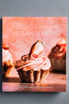 Cover of The Beginner’s Guide to Gluten-Free Vegan Baking by Gina Fontana, a cookbook with 60 easy plant-based desserts for any occasion.