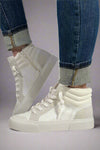 Gaston High-top Sneaker - Ivory
