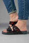 Scented Cozy Slide - Black