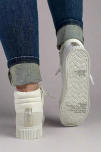 Gaston High-top Sneaker - Ivory