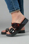 Scented Cozy Slide - Black
