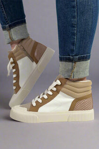 Gaston High-top Sneaker - Sand