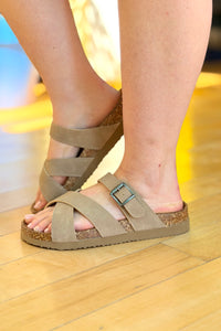 Buckle Sandal Prime - Taupe