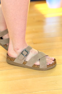 Buckle Sandal Prime - Taupe