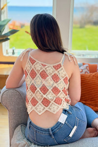 Crochet Diamond Tank Top