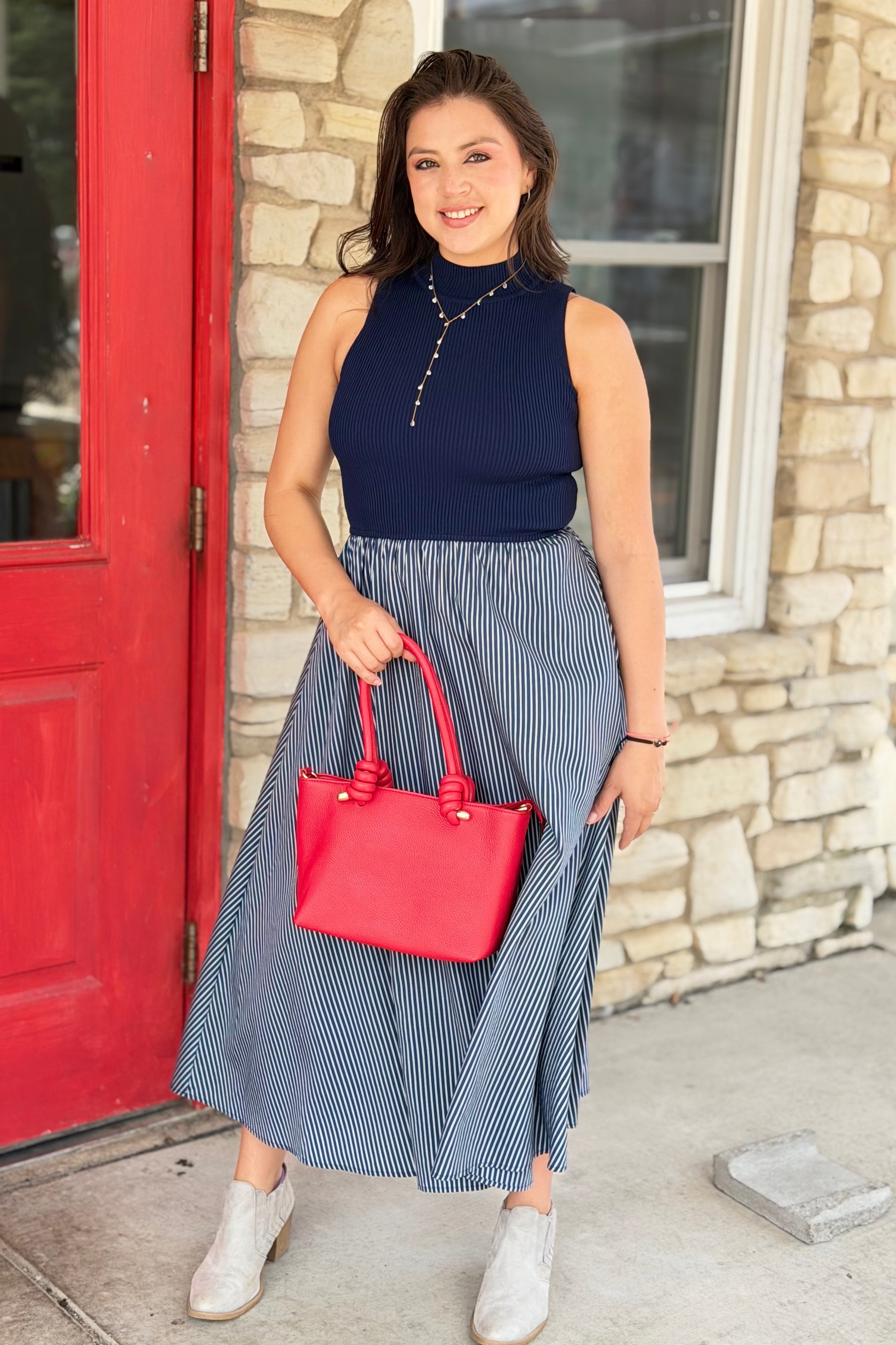 Blair Classic Satchel - Cherry Red