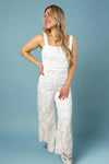 Chic White Lace Jumpsuit