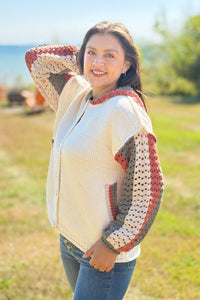 Button-Up Cardigan - Ivory