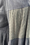Tiered Wide Leg Pants - Black
