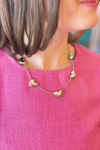 Heart Necklace - Silver