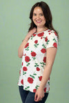 Rose Garden Top White