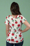 Rose Garden Top White