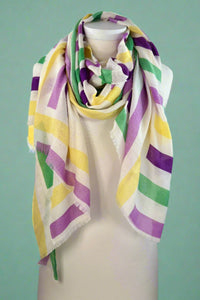 Pastel Stripe Scarf