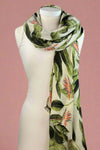 Tropical Leaf Scarf