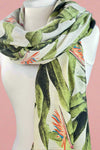 Tropical Leaf Scarf