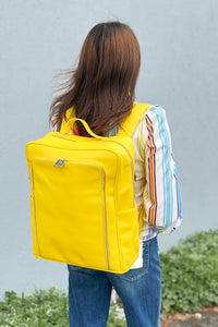 Monochrome Yellow Backpack
