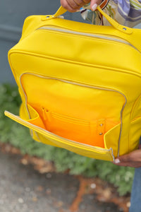 Monochrome Yellow Backpack