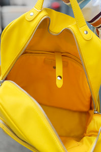 Monochrome Yellow Backpack