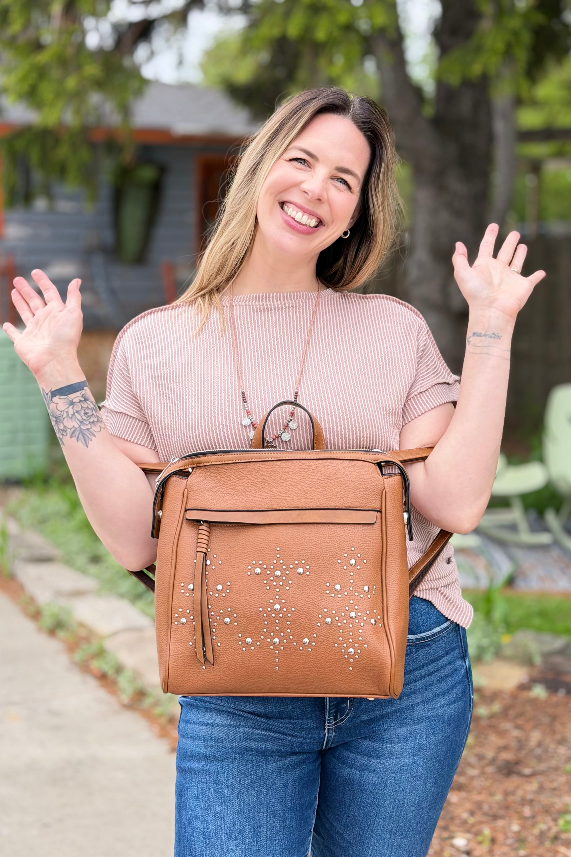 Mellow World Dena Convertible Shoulder Bag/Backpack