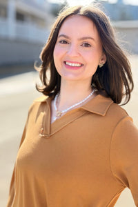 Pearl & Gold Stackable Necklace