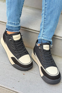 Bris Leather Sneaker - Black