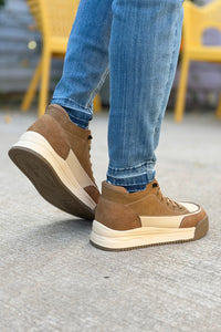 Bris Leather Sneaker - Brown