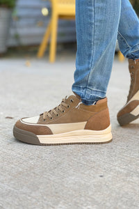 Bris Leather Sneaker - Brown