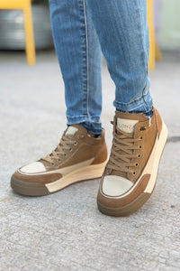 Bris Leather Sneaker - Brown
