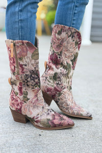 Brilee Tapestry Western Boot