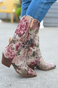 Brilee Tapestry Western Boot
