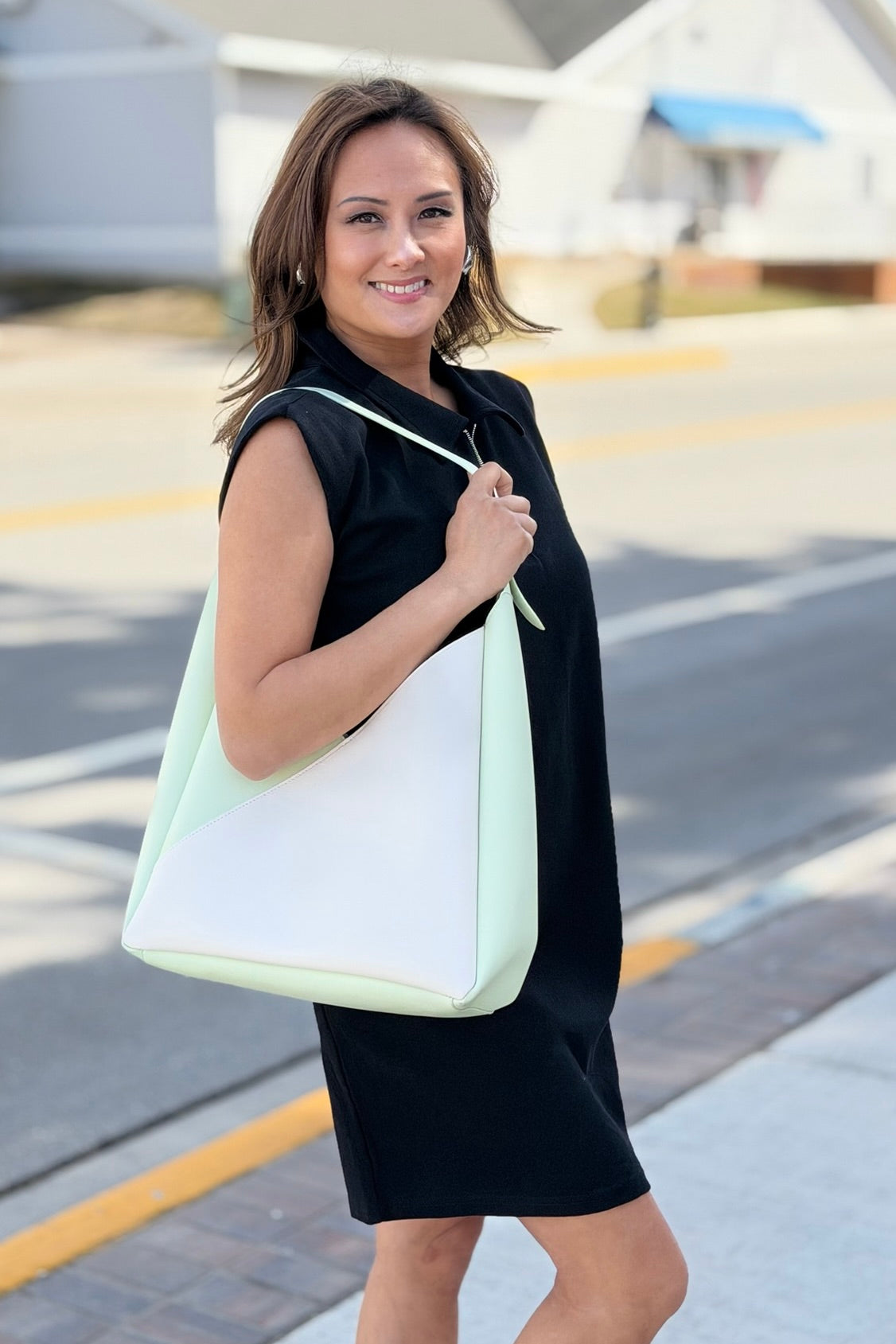 Frankie Hobo - Ivory Pistachio