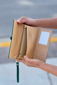 Taylor Wallet - Kelly Green
