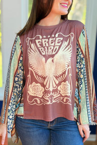 Graphic Boho Top - Free