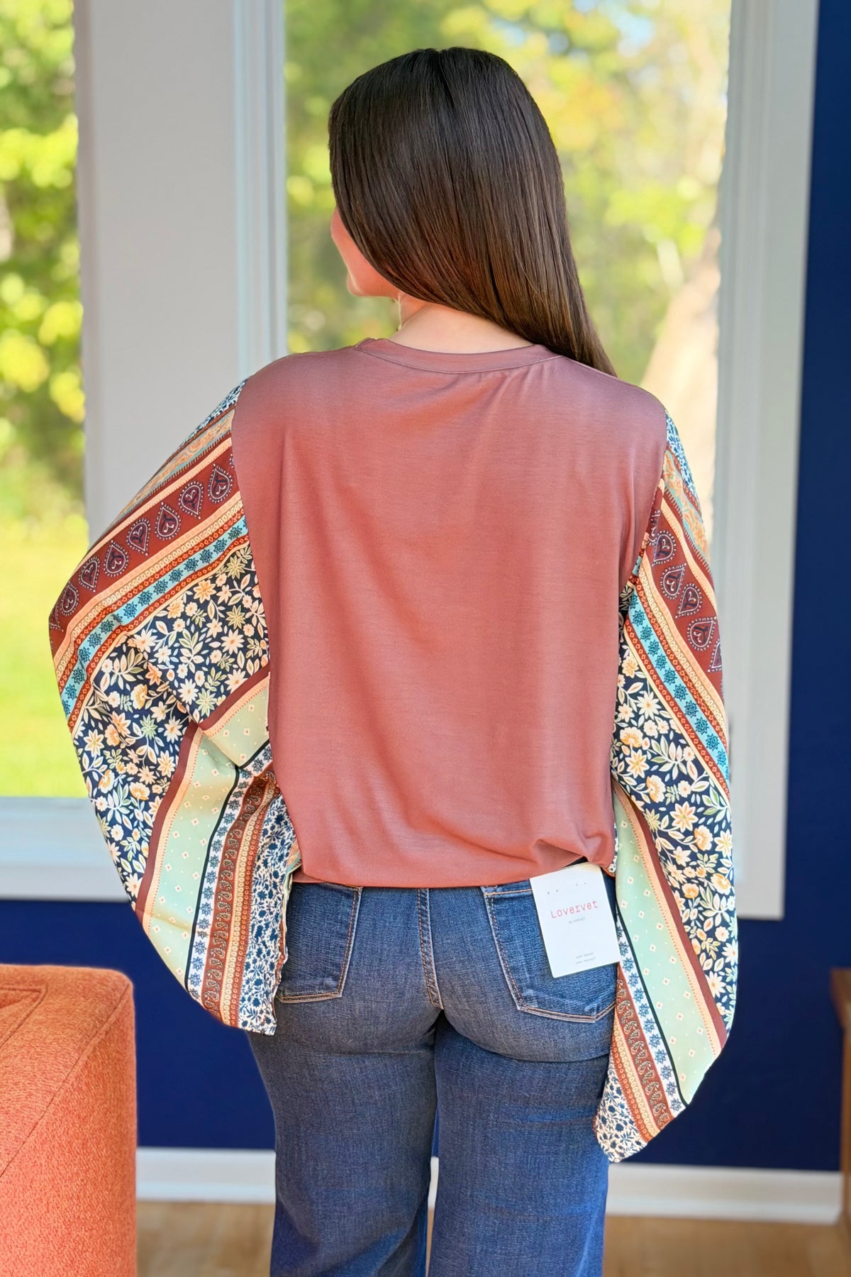 Graphic Boho Top - Free