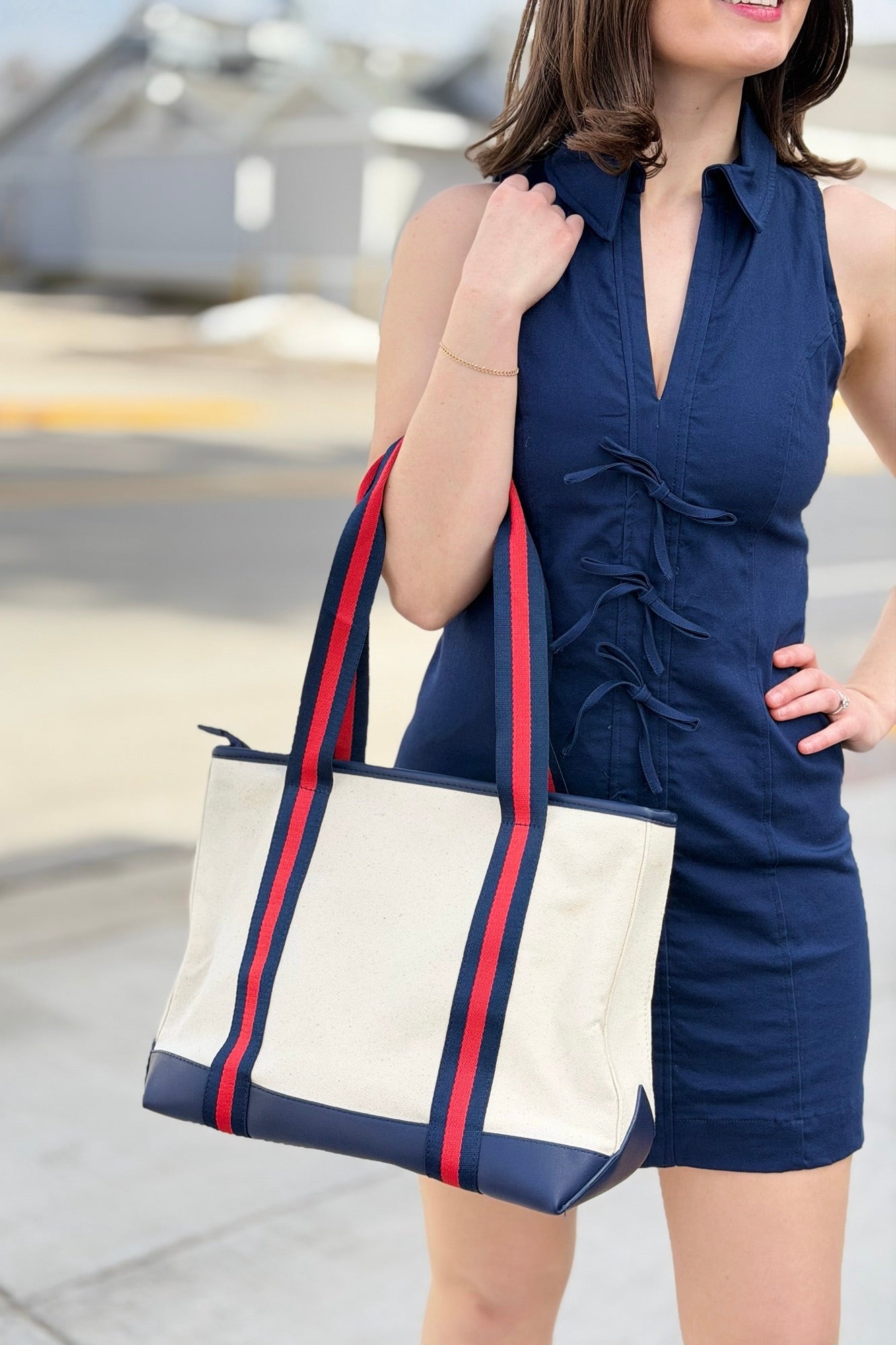 Candace Tote - Navy